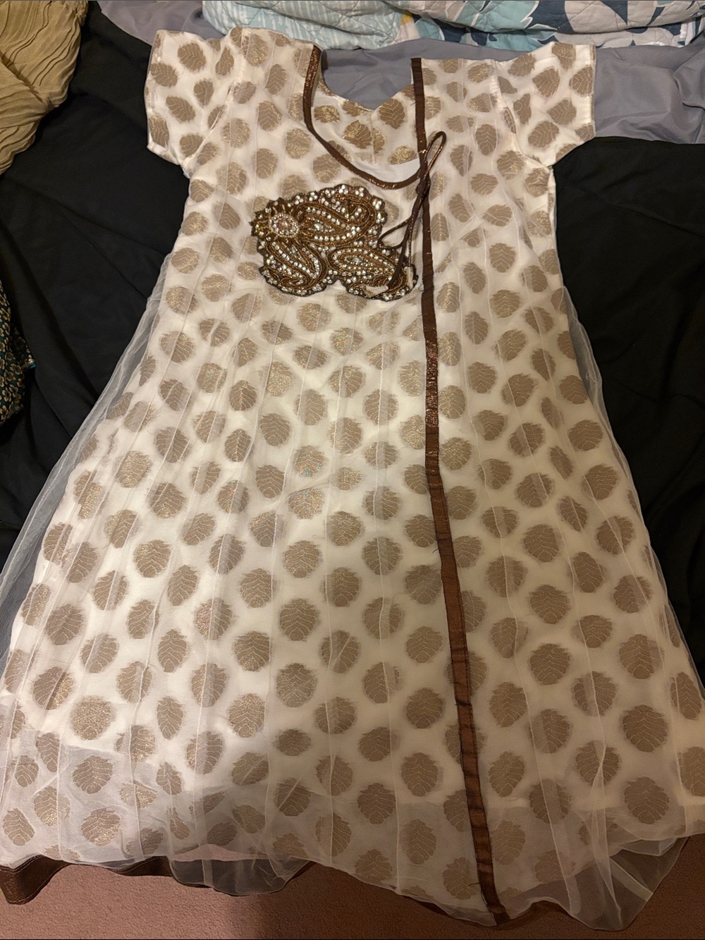 Women's Size 40 Indian Dress - Picture 2 of 7